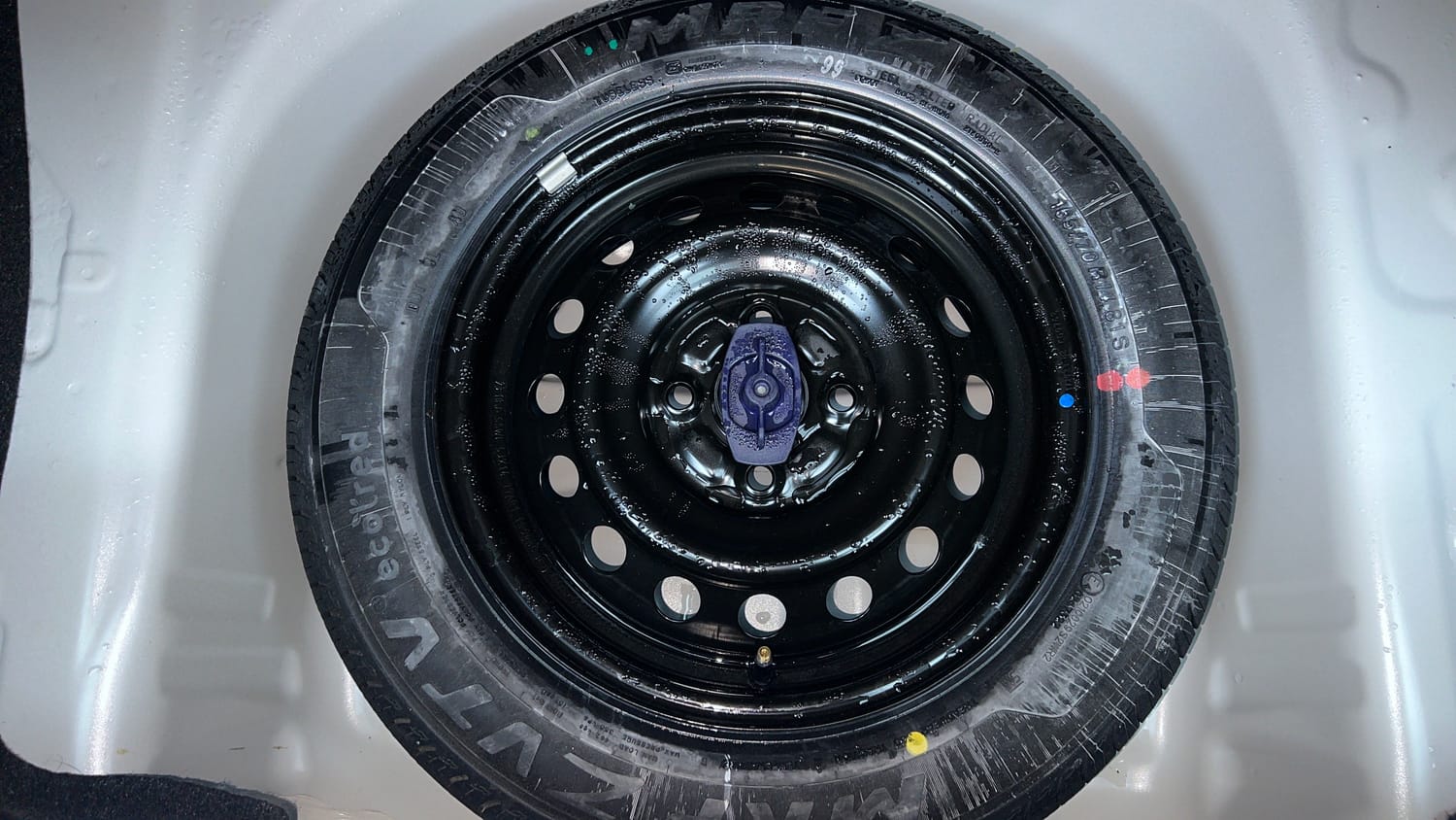 Used 2024 Maruti Suzuki Wagon R VXI 1.0 Petrol Manual tyres SPARE TYRE VIEW