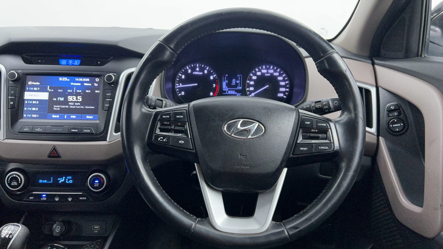 Used 2019 Hyundai Creta SX 1.6 Petrol Petrol Manual interior STEERING VIEW