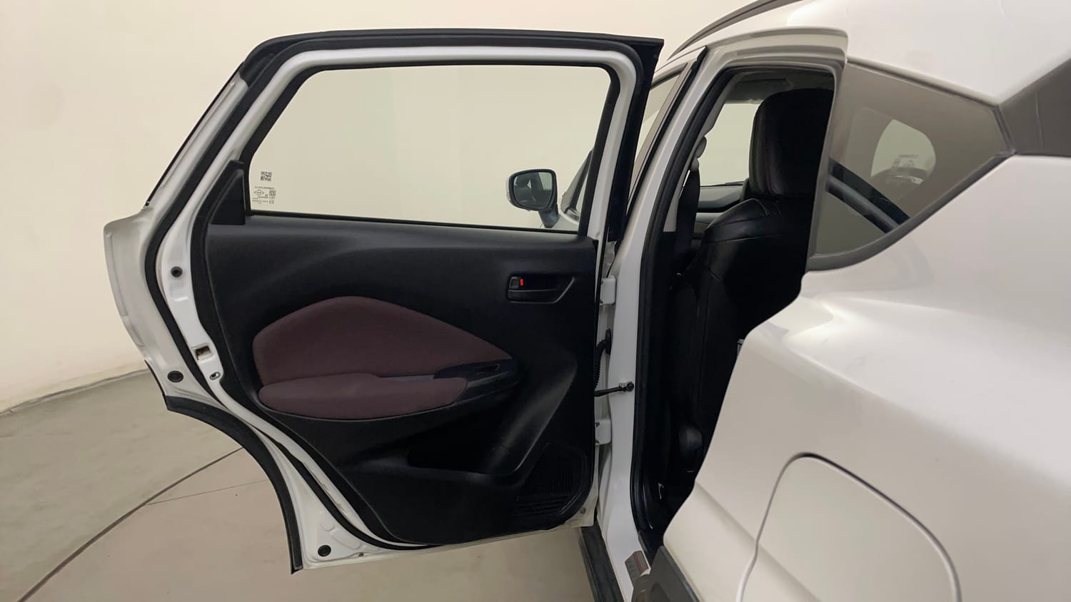 Used 2023 Maruti Suzuki Fronx Delta Plus 1.2L AGS Petrol Automatic interior LEFT REAR DOOR OPEN VIEW