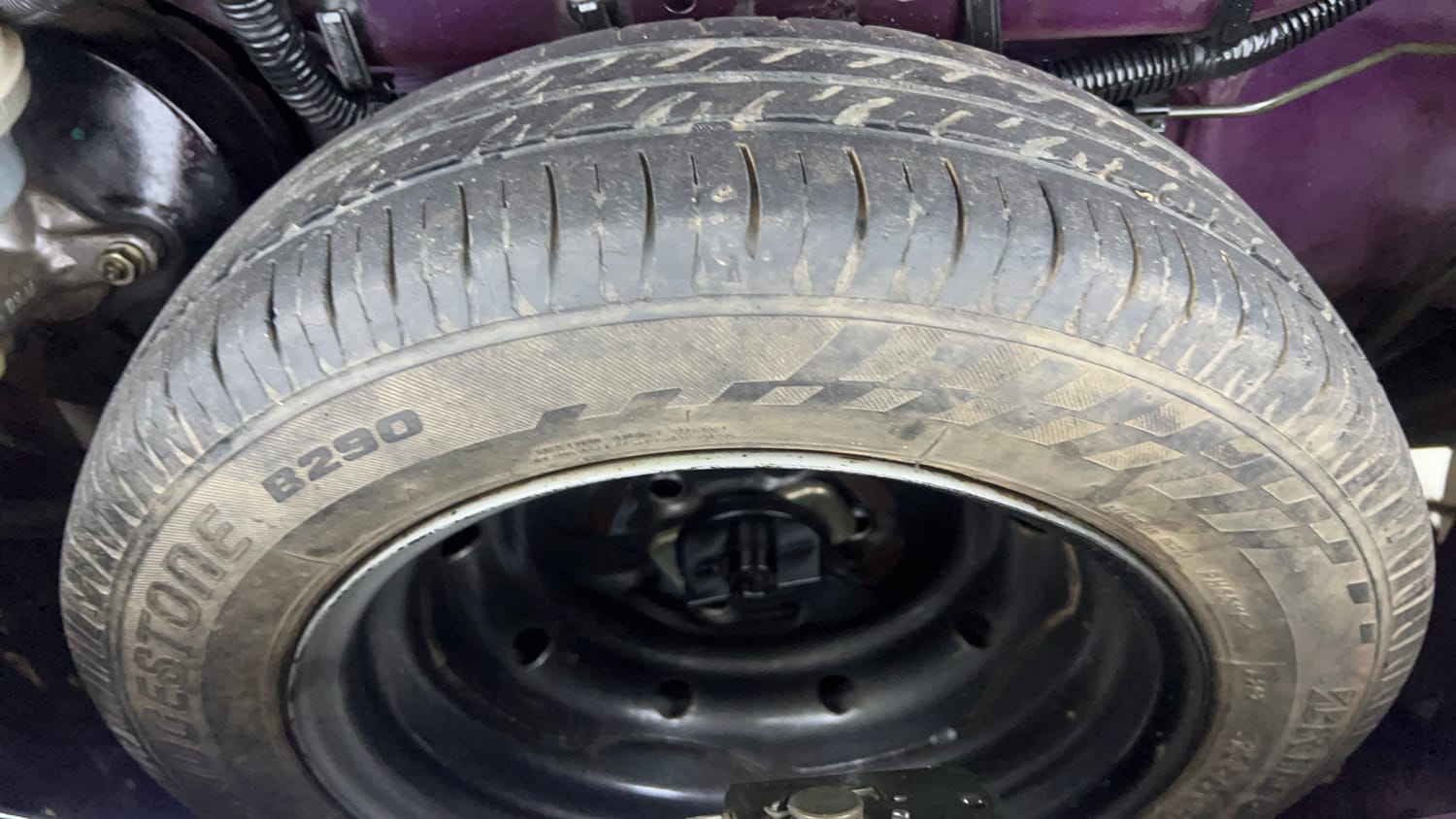 Used 2016 Tata Nano GenX XT Petrol Manual tyres SPARE TYRE VIEW