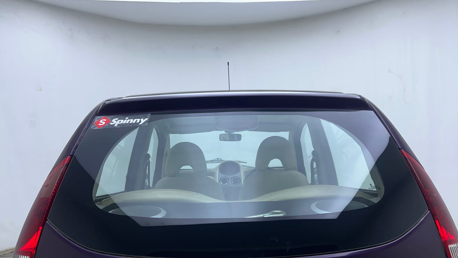 Used 2016 Tata Nano GenX XT Petrol Manual exterior BACK WINDSHIELD VIEW