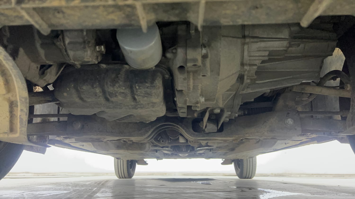 Used 2020 Volkswagen Polo Trendline 1.0L (P) Petrol Manual extra FRONT LEFT UNDERBODY VIEW