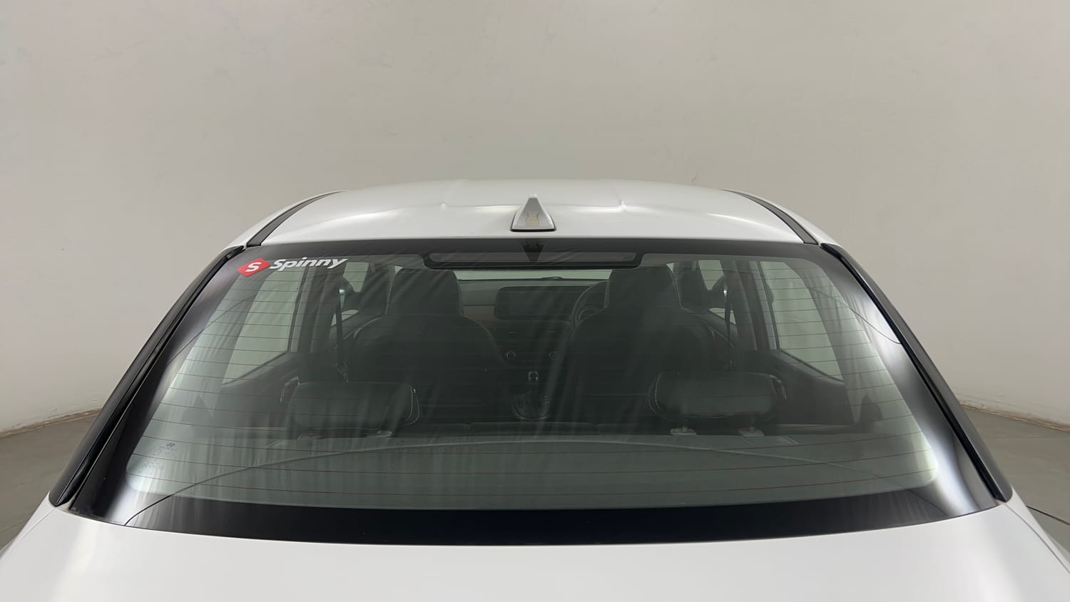 Used 2020 Hyundai Aura SX Plus 1.2 AMT Petrol Petrol Automatic exterior BACK WINDSHIELD VIEW