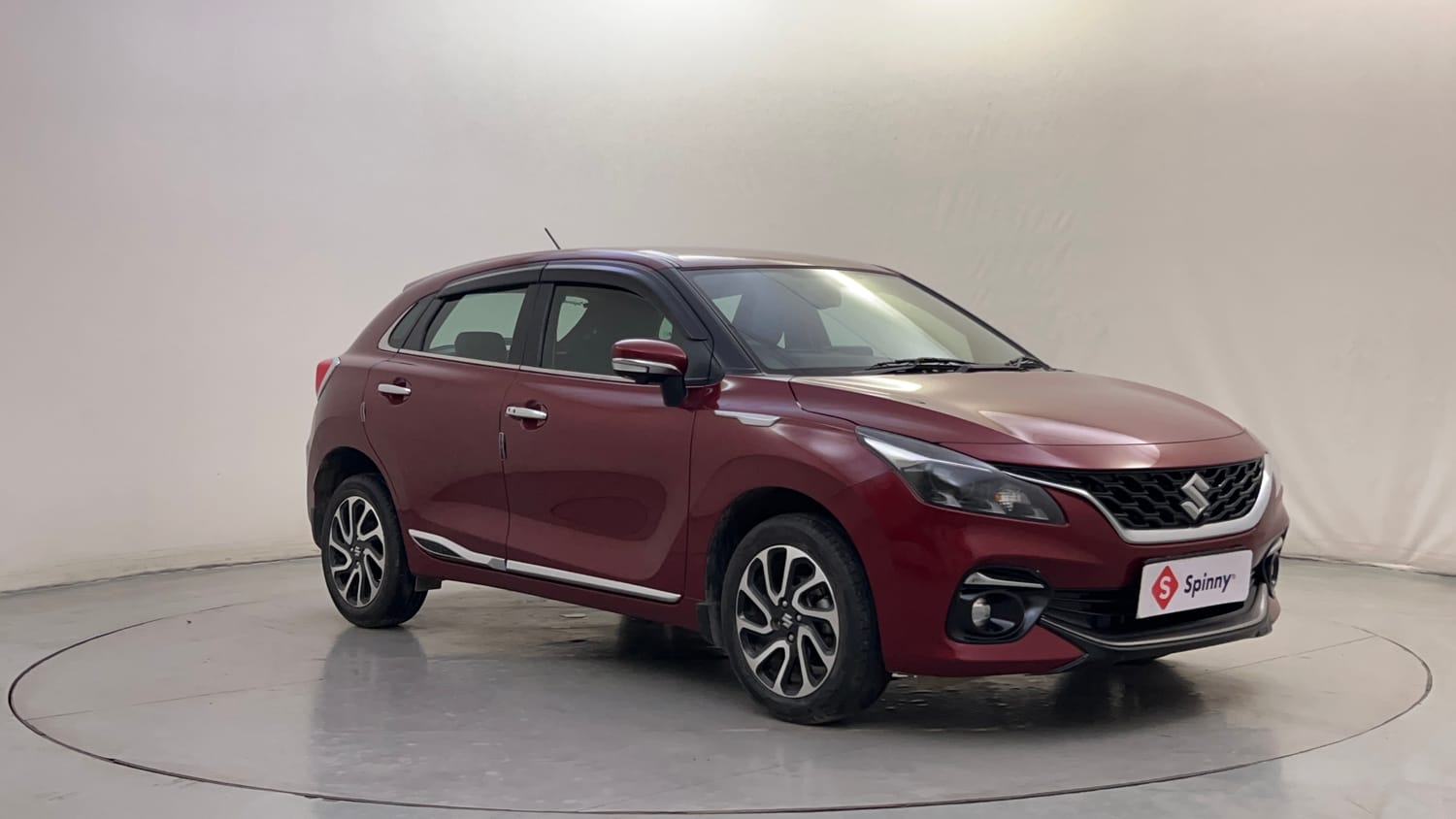 Used 2022 Maruti Suzuki Baleno Alpha AGS Petrol Automatic exterior RIGHT FRONT CORNER VIEW