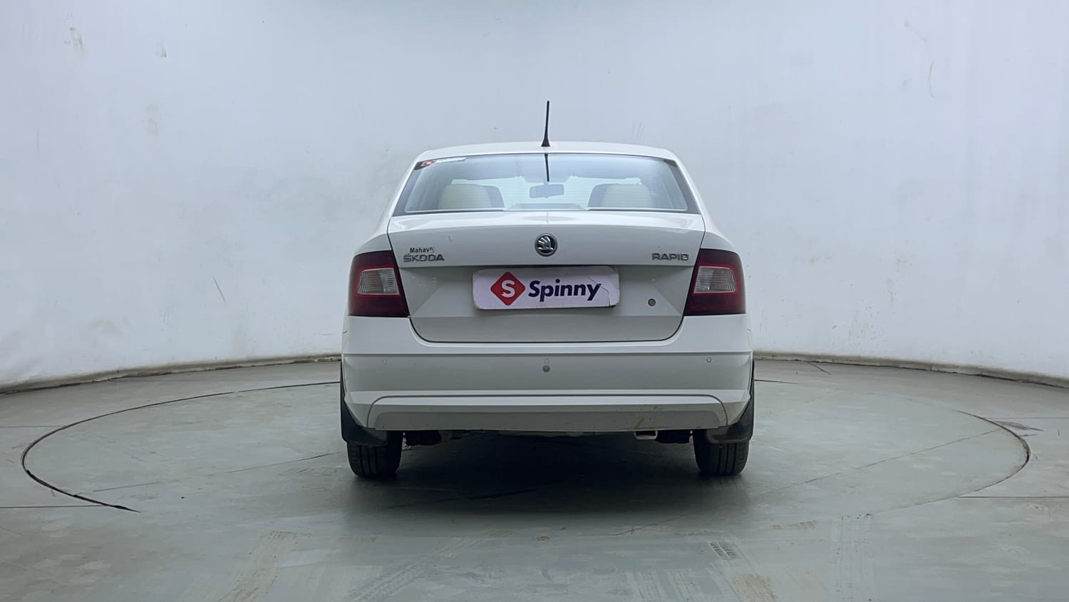 Used 2019 Skoda Rapid Active 1.6 MPI Petrol Manual exterior BACK VIEW