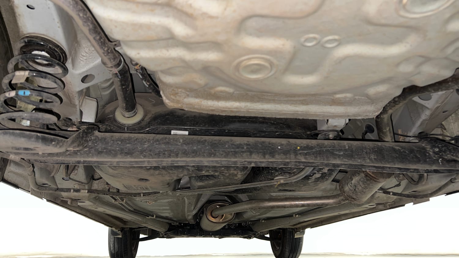 Used 2024 Maruti Suzuki S-Presso VXi Plus (O) AMT Petrol Automatic extra REAR UNDERBODY VIEW (TAKEN FROM REAR)