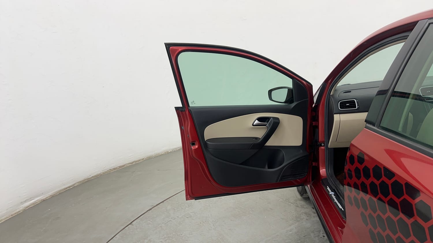 Used 2020 Volkswagen Vento Highline Plus 1.0L TSI Petrol Manual interior LEFT FRONT DOOR OPEN VIEW