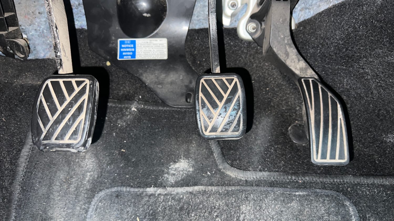 Used 2017 Maruti Suzuki Swift Lxi (O) Petrol Manual interior PEDALS VIEW