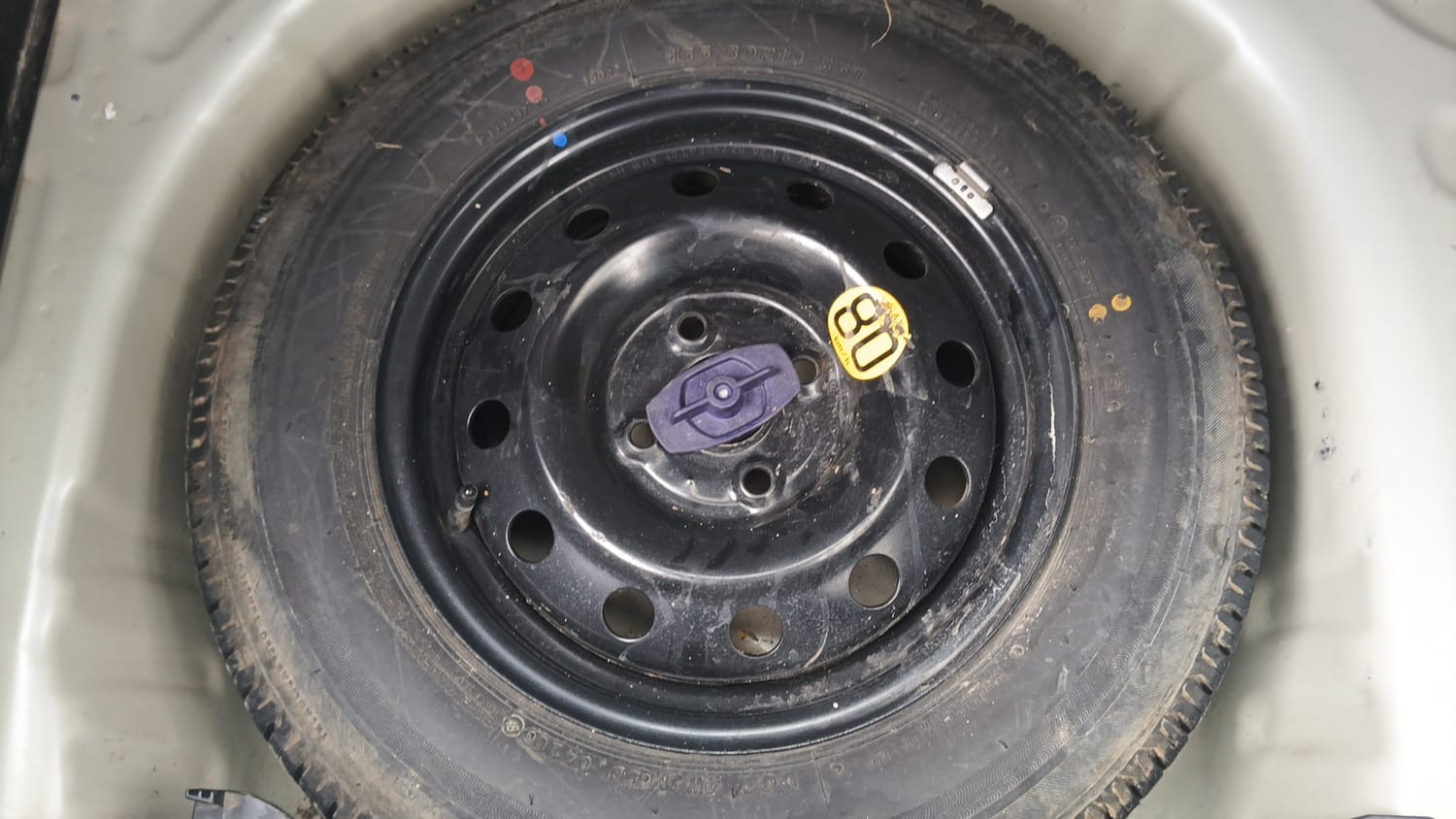 Used 2020 Maruti Suzuki Swift ZXi Petrol Manual tyres SPARE TYRE VIEW