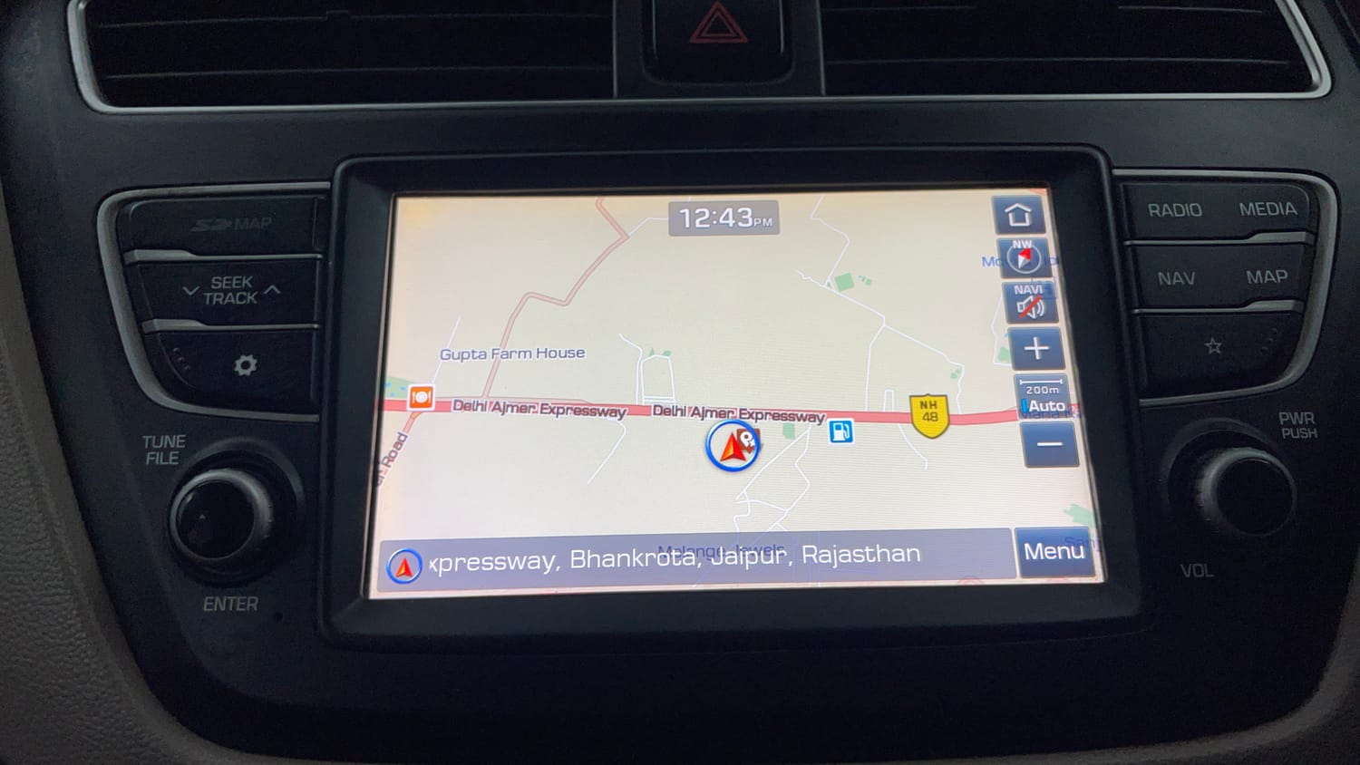 Used 2019 Hyundai Elite i20 Sportz Plus 1.2 Petrol Manual top_features GPS navigation system