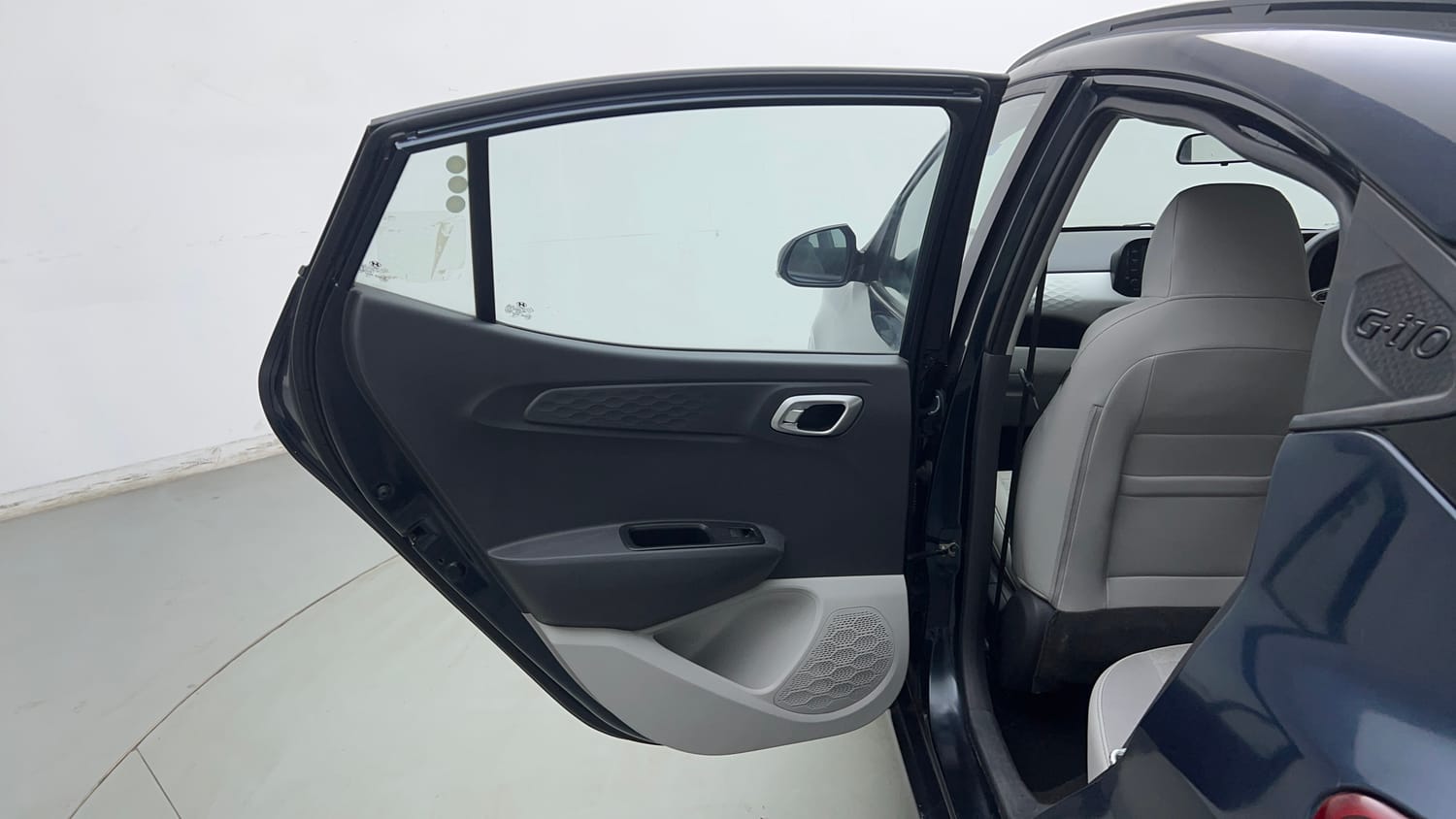 Used 2024 Hyundai Grand i10 Nios Sportz 1.2 Kappa VTVT Petrol Manual interior LEFT REAR DOOR OPEN VIEW