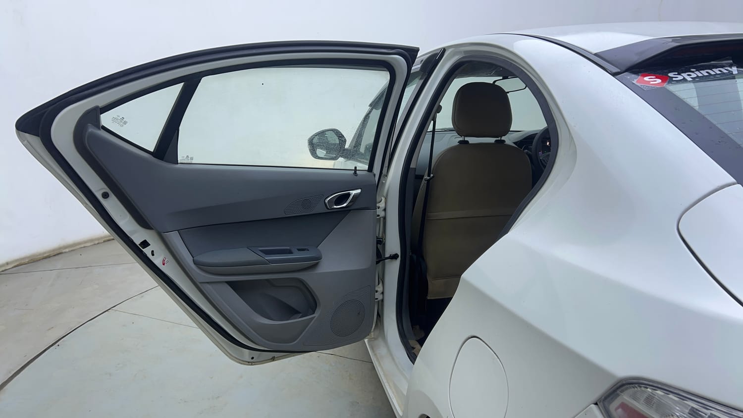 Used 2020 Tata Tigor XZ Plus Petrol Manual interior LEFT REAR DOOR OPEN VIEW