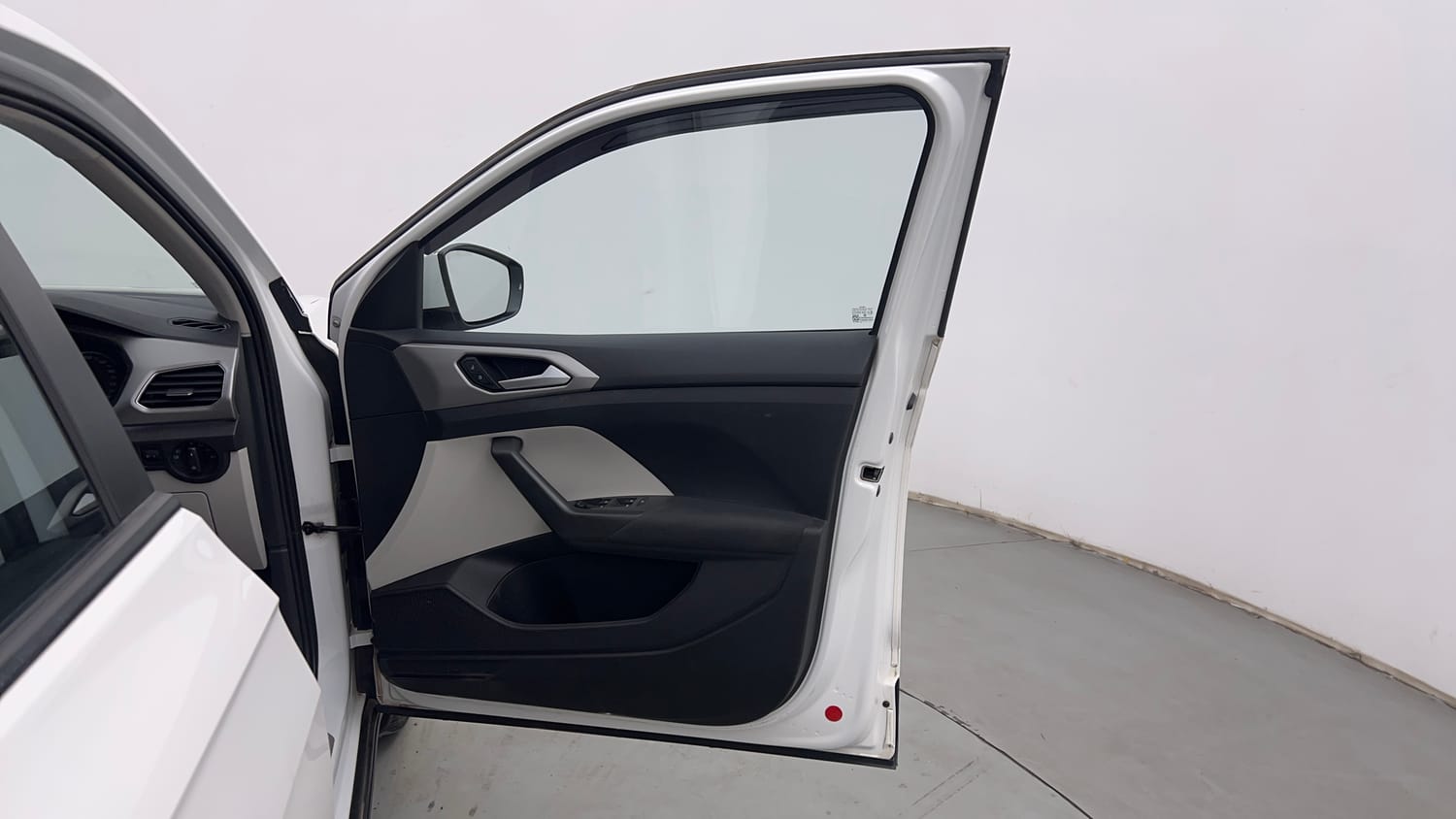 Used 2024 Volkswagen Taigun Highline 1.0 TSI MT Petrol Manual interior RIGHT FRONT DOOR OPEN VIEW