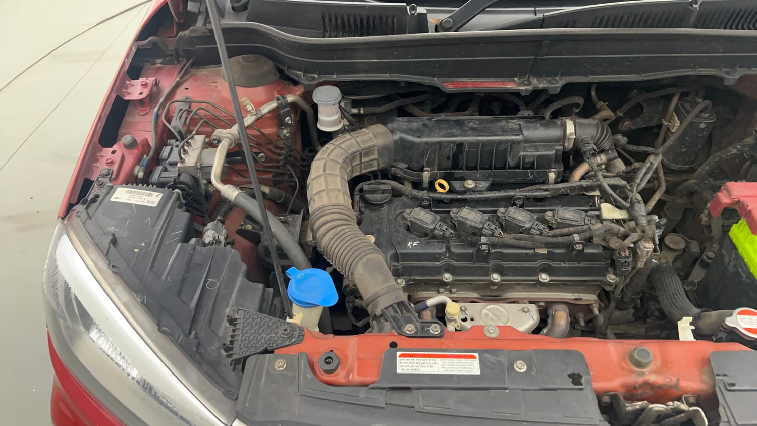 Used 2022 Maruti Suzuki Vitara Brezza [2020-2022] ZXI Plus Dual Tone Petrol Manual engine ENGINE RIGHT SIDE VIEW