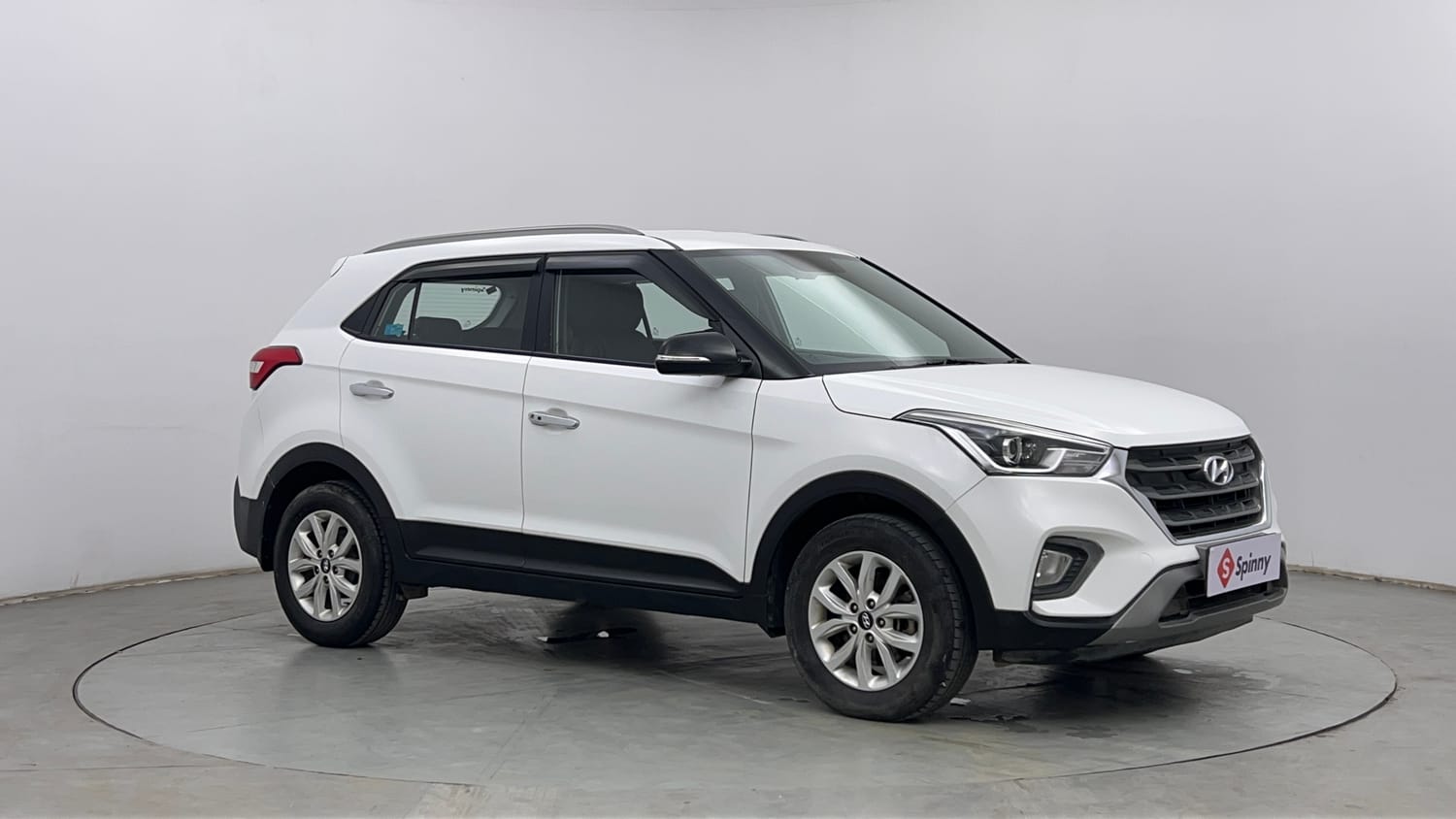 Used 2019 Hyundai Creta SX 1.6 Petrol Petrol Manual exterior RIGHT FRONT CORNER VIEW