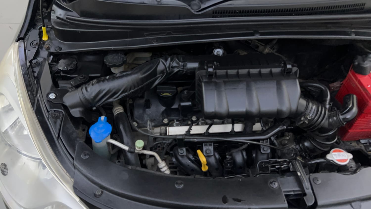 Used 2013 Hyundai i10 Sportz 1.2 Kappa2 Petrol Manual engine ENGINE RIGHT SIDE VIEW