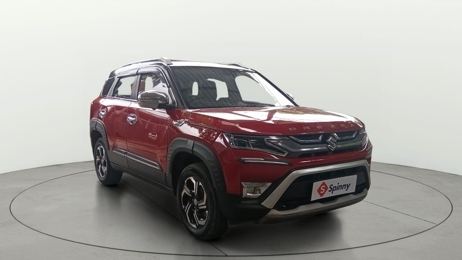 Used 2022 Maruti Suzuki Brezza ZXi Plus Petrol Manual exterior RIGHT FRONT CORNER VIEW