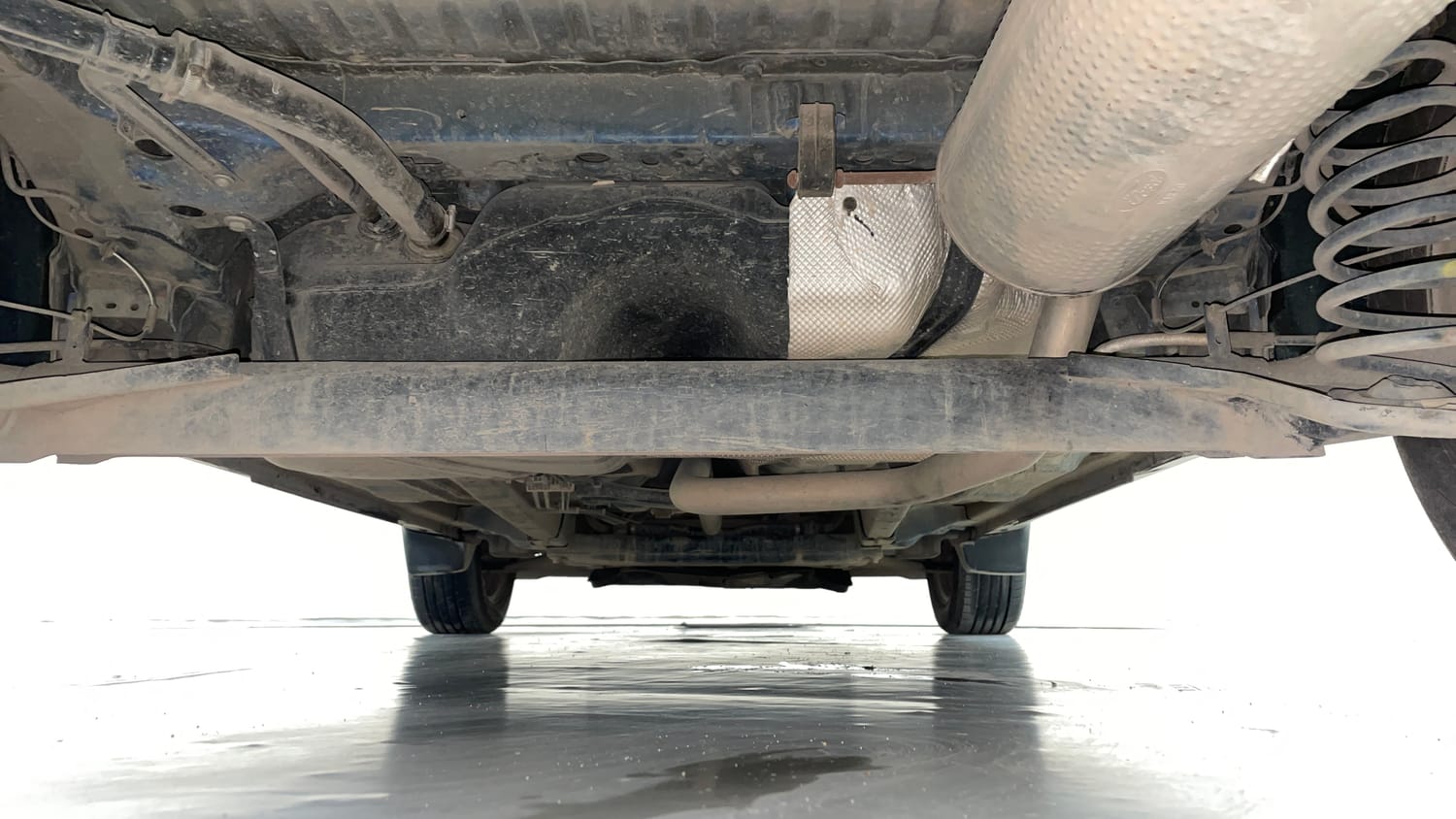 Used 2018 Ford EcoSport Ambiente 1.5L TDCi Diesel Manual extra REAR UNDERBODY VIEW (TAKEN FROM REAR)