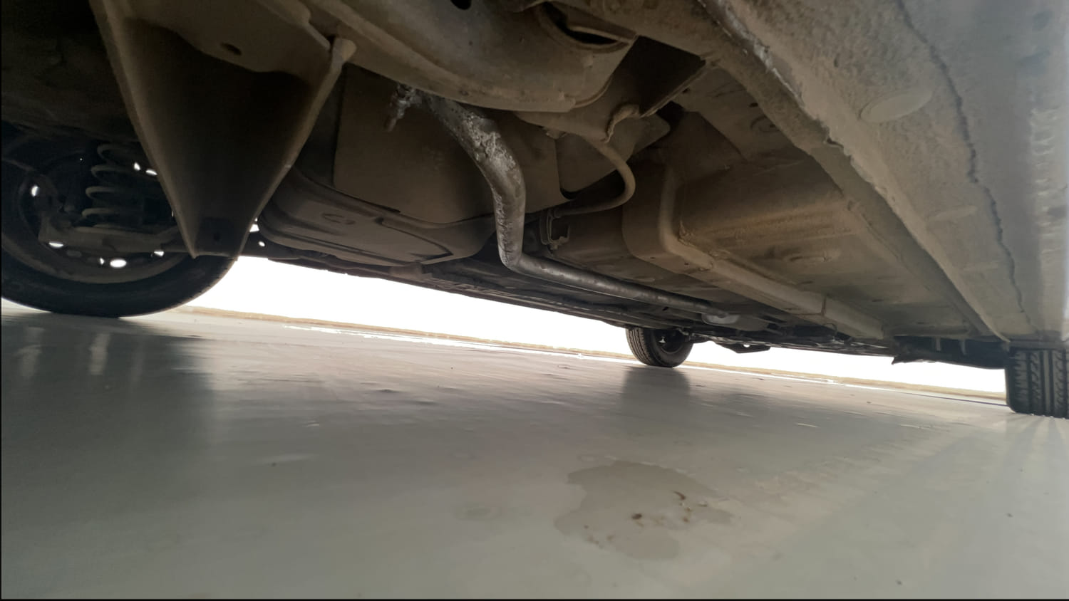 Used 2015 Hyundai Grand i10 Sportz 1.2 Kappa VTVT Petrol Manual extra REAR RIGHT UNDERBODY VIEW