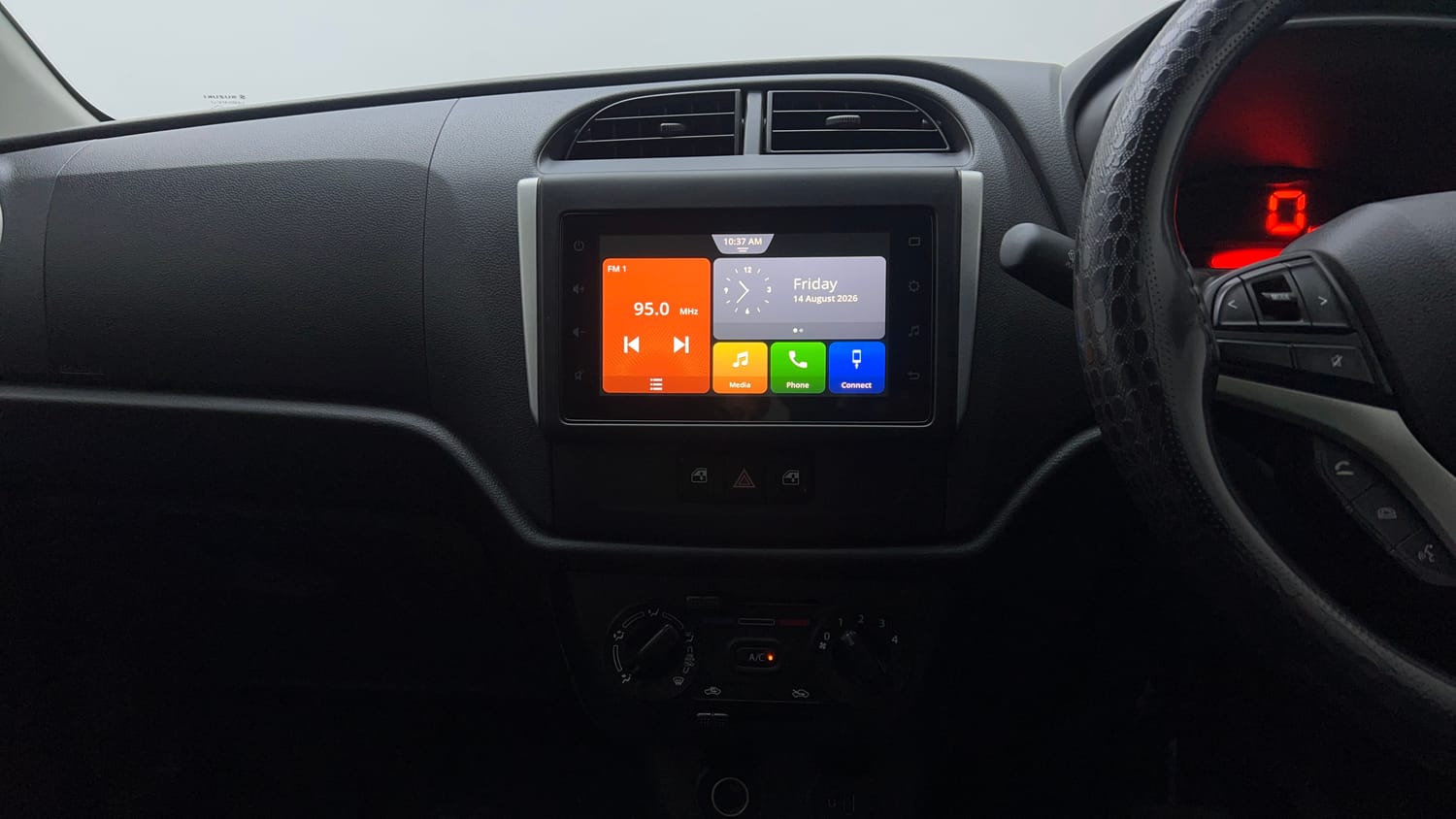 Used 2024 Maruti Suzuki Alto K10 VXi Plus AGS Petrol Automatic interior MUSIC SYSTEM & AC CONTROL VIEW