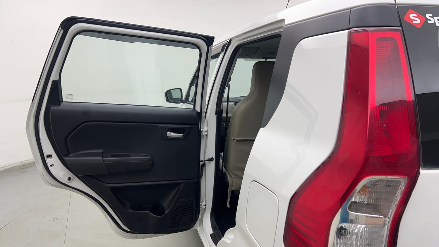 Used 2024 Maruti Suzuki Wagon R VXI 1.0 Petrol Manual interior LEFT REAR DOOR OPEN VIEW