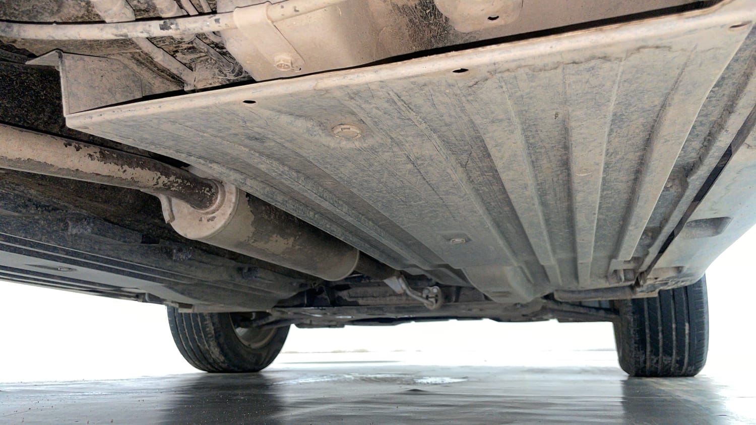 Used 2022 Toyota Urban Cruiser High Grade AT Petrol Automatic extra REAR RIGHT UNDERBODY VIEW
