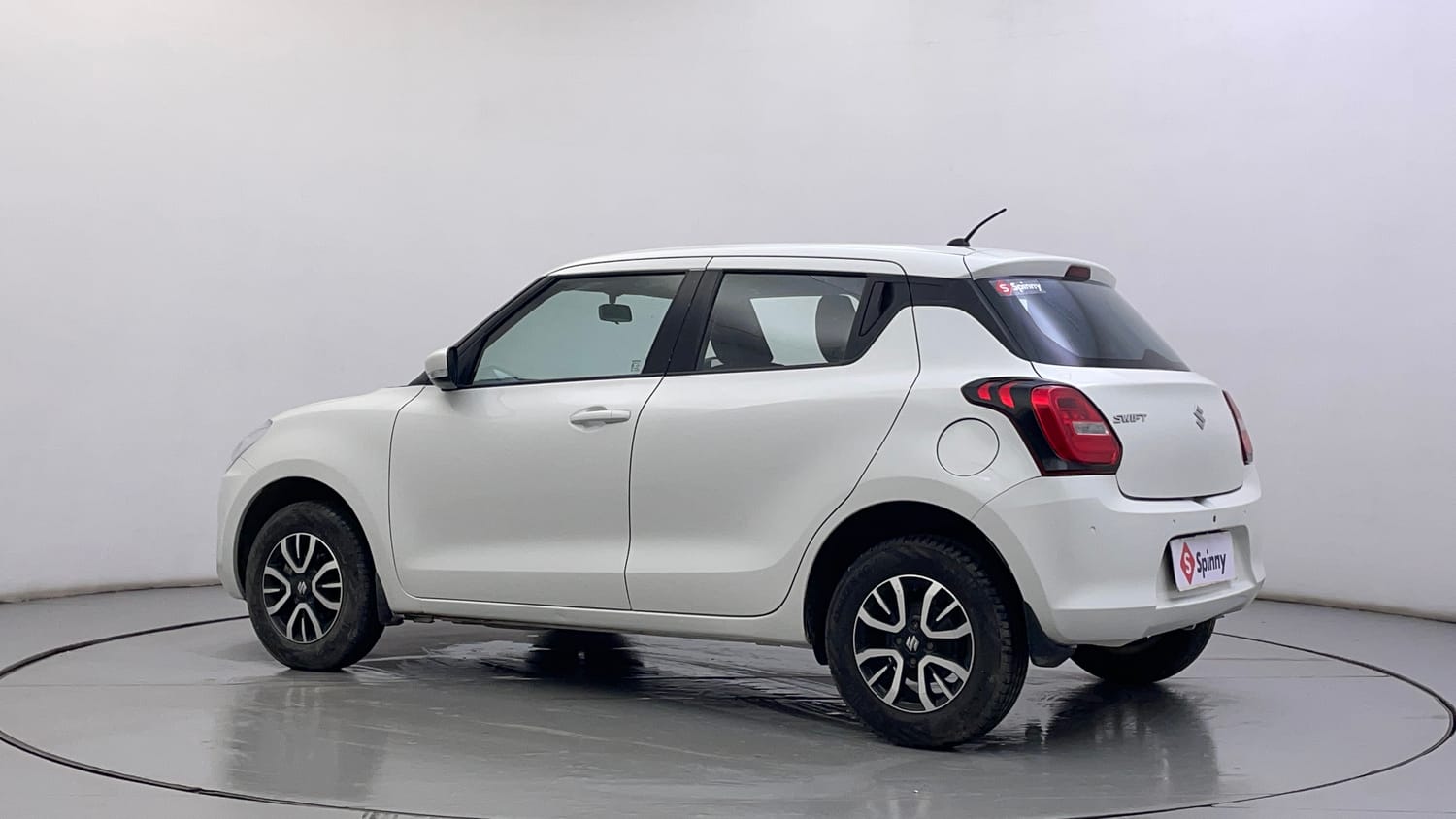 Used 2022 Maruti Suzuki Swift VXi Petrol Manual exterior LEFT REAR CORNER VIEW