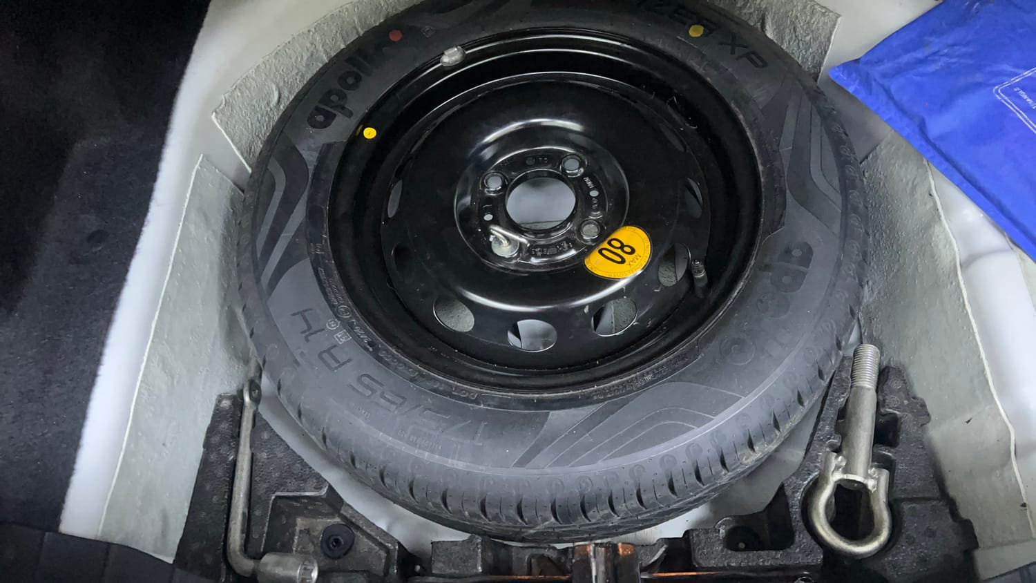 Used 2020 Tata Tigor XZ Plus Petrol Manual tyres SPARE TYRE VIEW