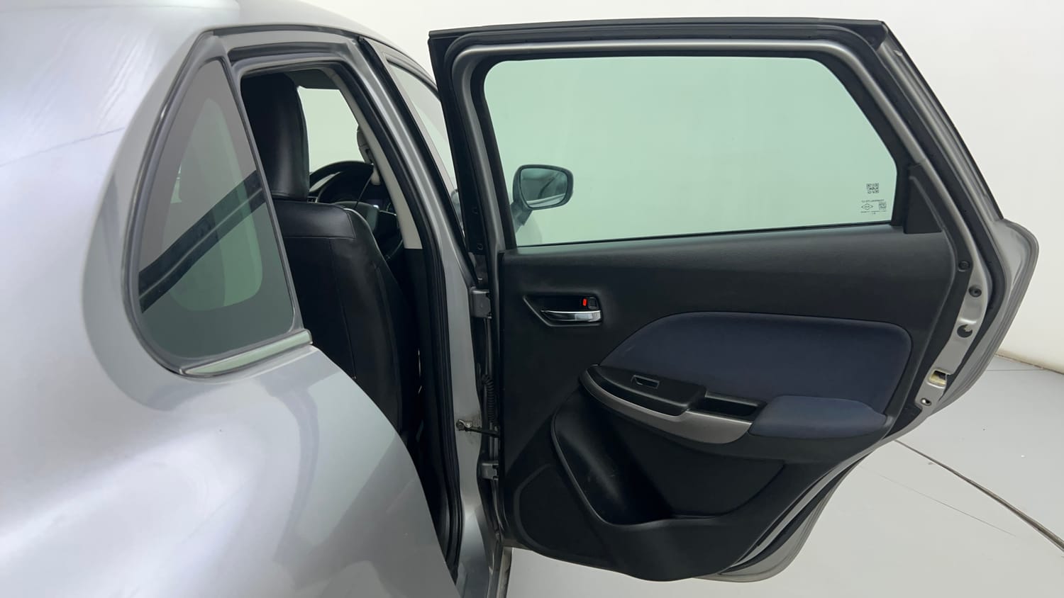 Used 2019 Maruti Suzuki Baleno Alpha Petrol Manual interior RIGHT REAR DOOR OPEN VIEW