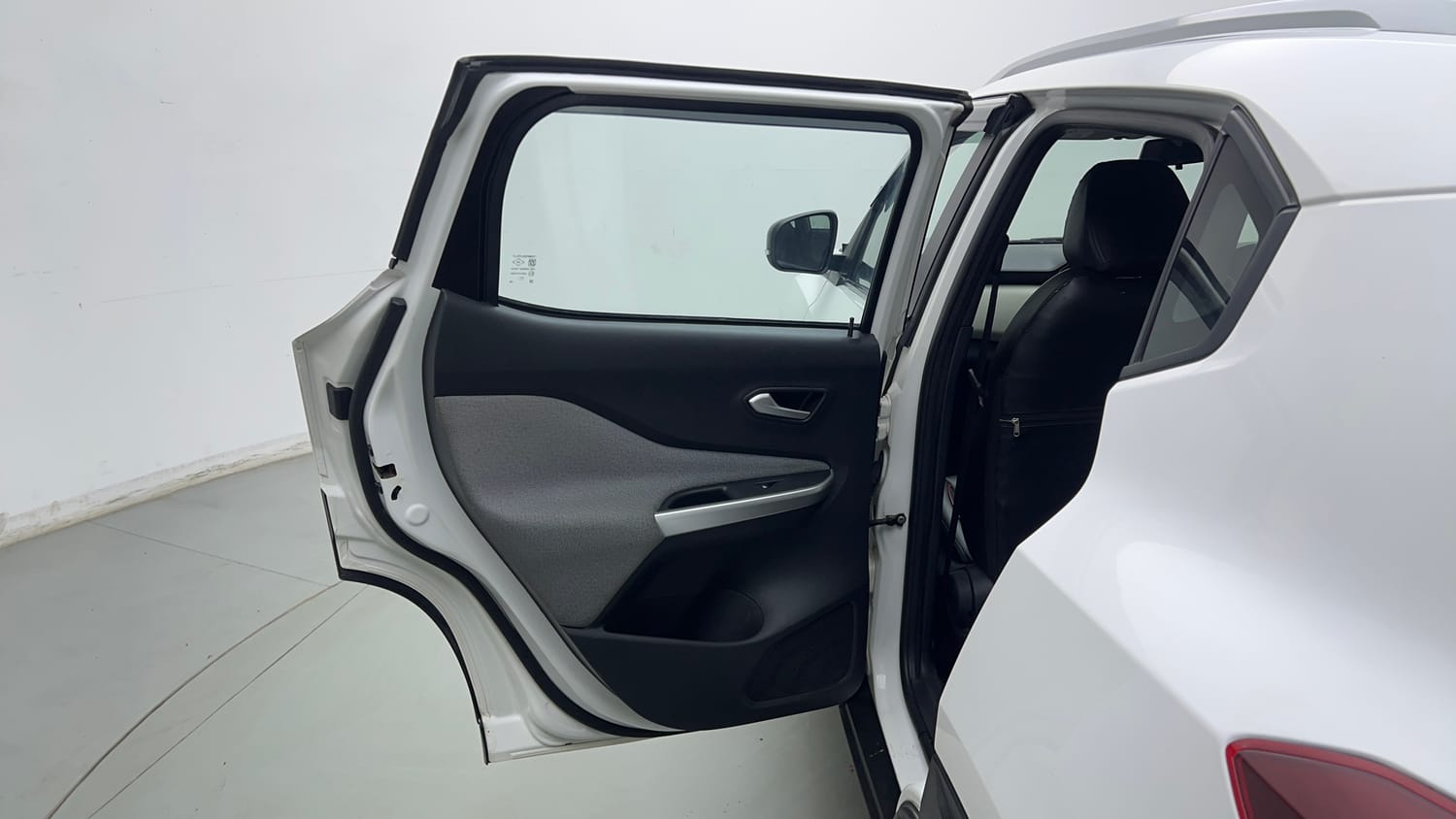 Used 2023 Nissan Magnite XL Petrol Manual interior LEFT REAR DOOR OPEN VIEW