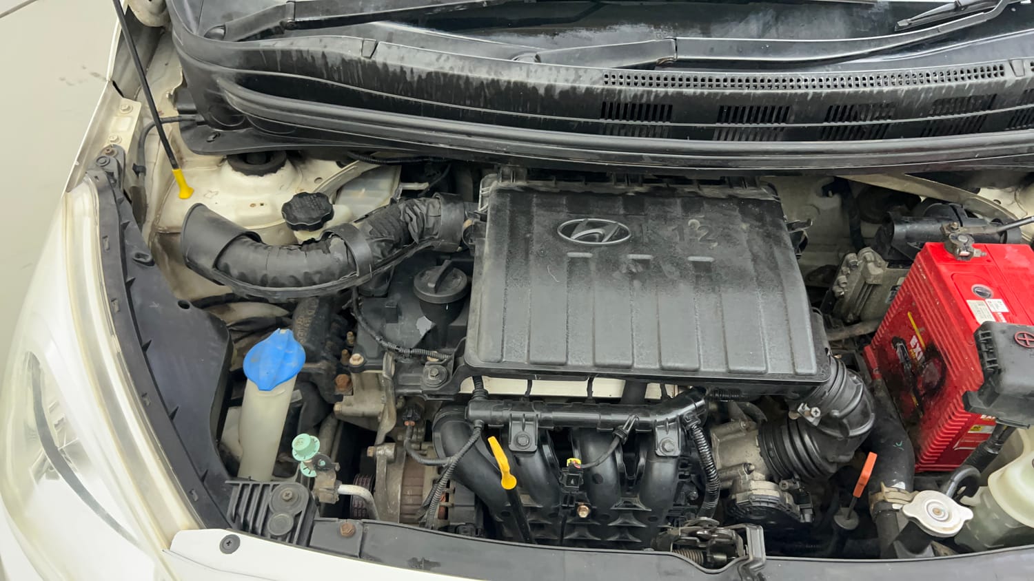 Used 2016 Hyundai Grand i10 Magna AT 1.2 Kappa VTVT Petrol Automatic engine ENGINE RIGHT SIDE VIEW