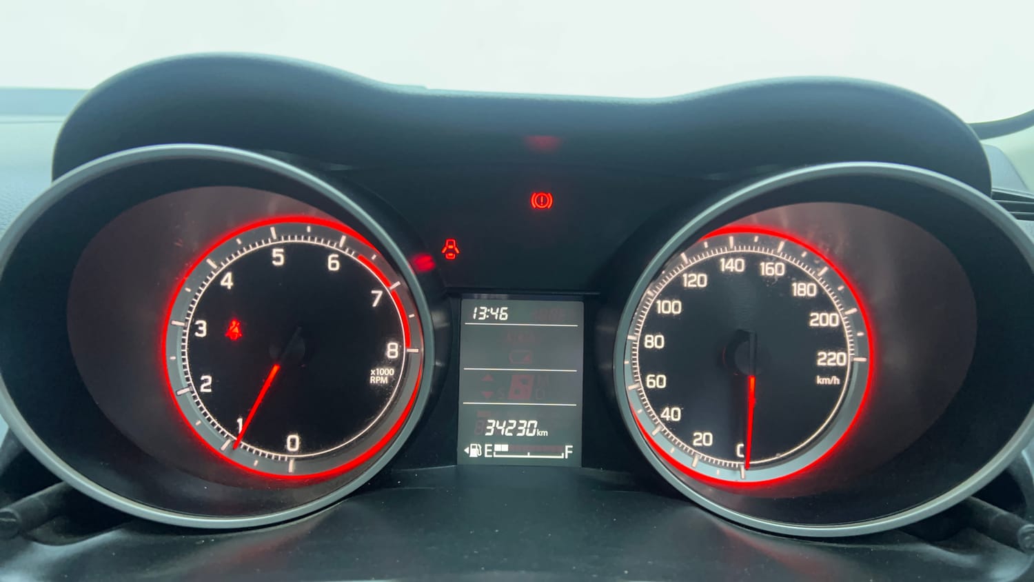 Used 2024 Maruti Suzuki Swift VXi Petrol Manual interior CLUSTERMETER VIEW