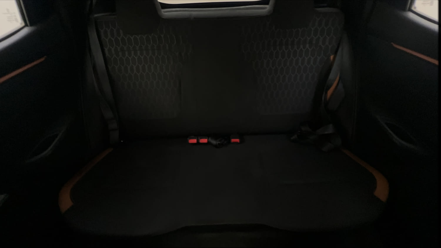 Used 2017 Renault Kwid CLIMBER 1.0 AMT Petrol Automatic interior REAR SEAT CONDITION VIEW