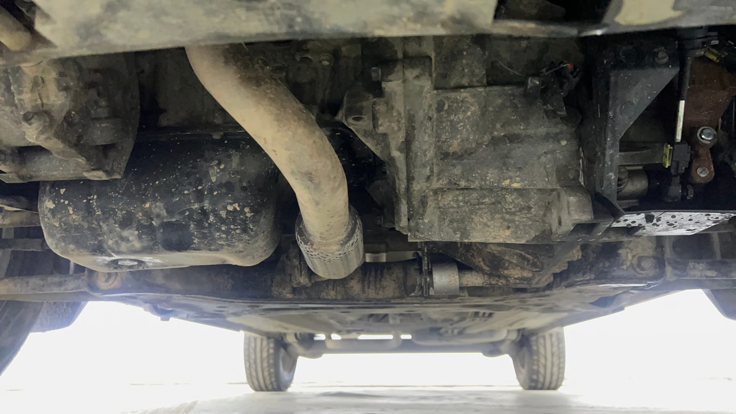 Used 2016 Ford EcoSport Titanium+ 1.5L TDCi Diesel Manual extra FRONT LEFT UNDERBODY VIEW