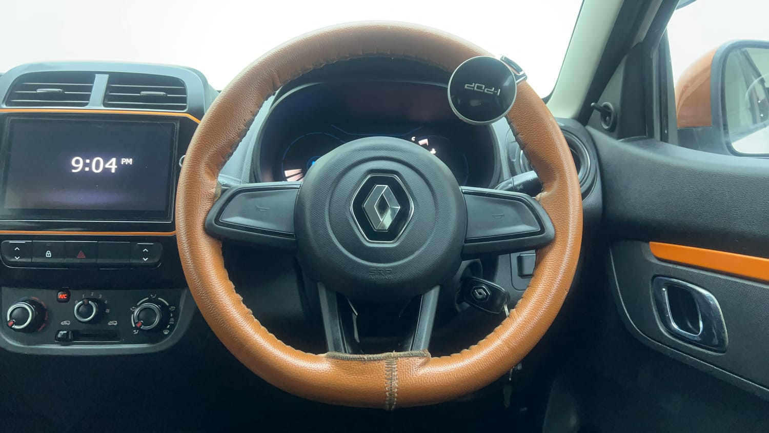 Used 2020 Renault Kwid CLIMBER 1.0 AMT Opt Petrol Automatic interior STEERING VIEW