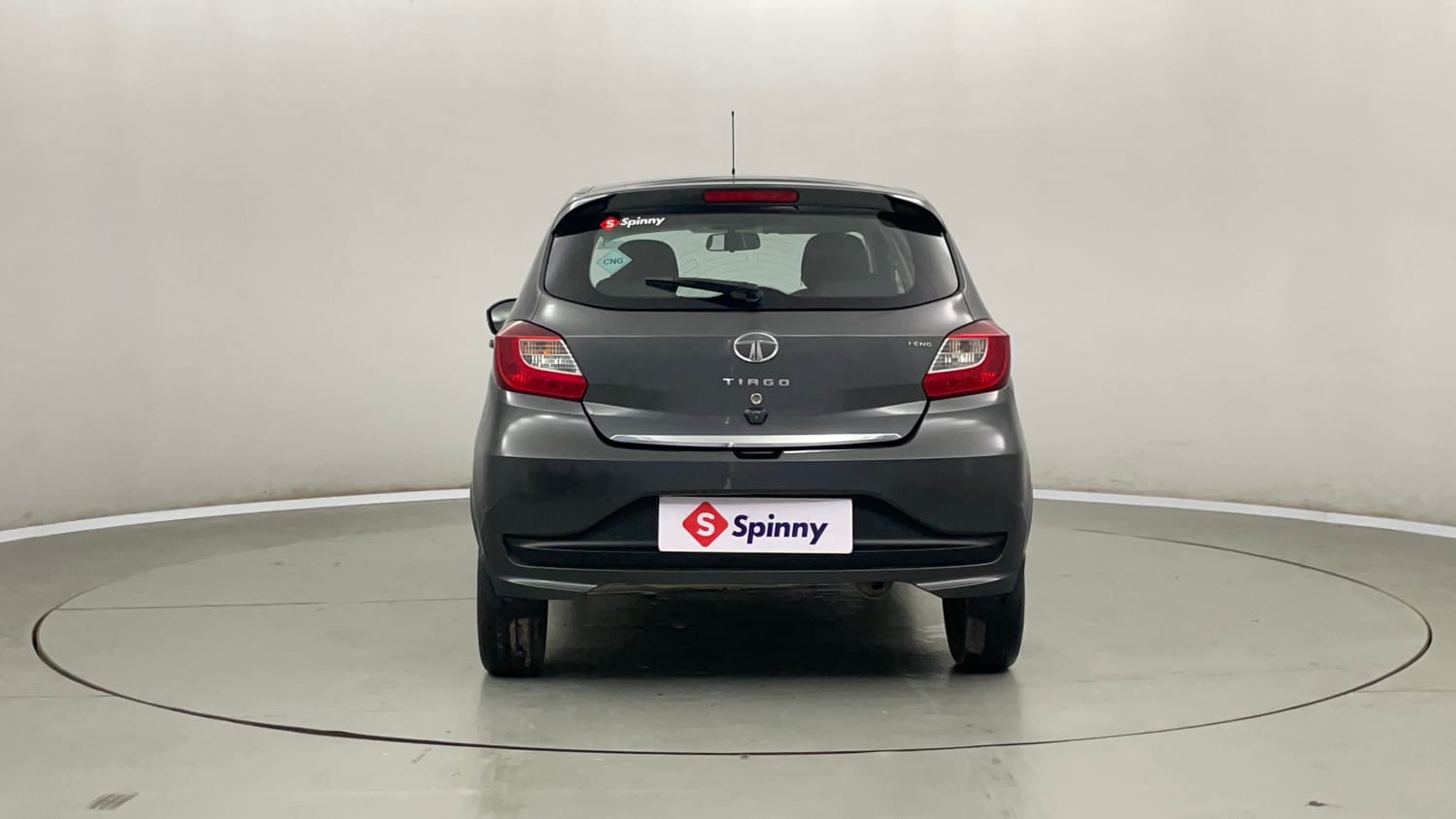 Used 2022 Tata Tiago Revotron XZ Plus Cng (outside fitted) Cng Manual exterior BACK VIEW