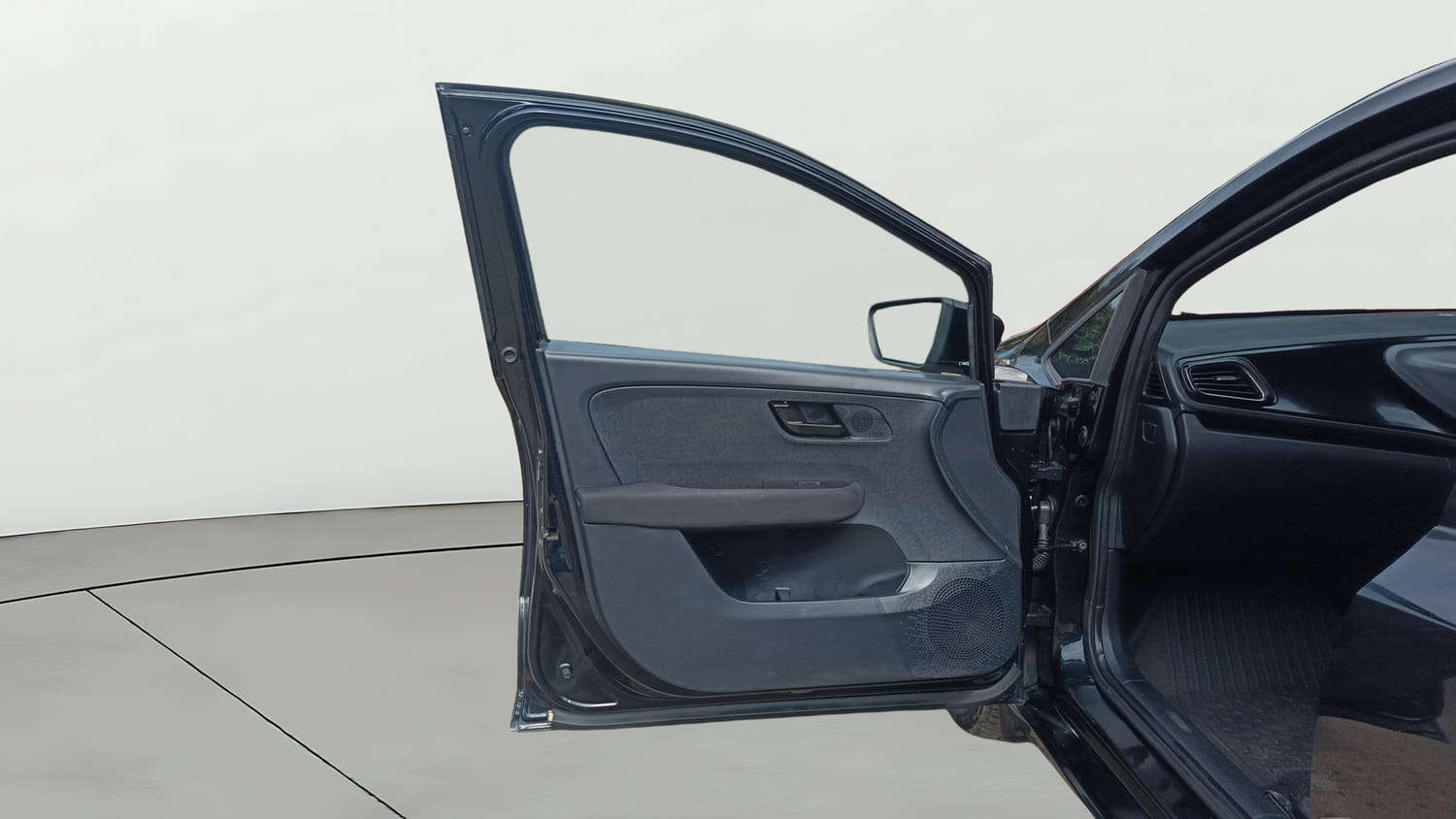 Used 2023 Tata Altroz XZA Plus (S) Dark Edition Petrol Automatic interior LEFT FRONT DOOR OPEN VIEW