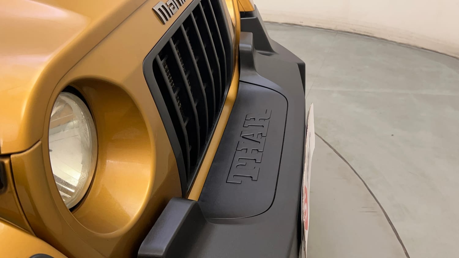 Used 2023 Mahindra Thar LX Hard Top Petrol AT RWD Petrol Automatic dents MINOR SCRATCH