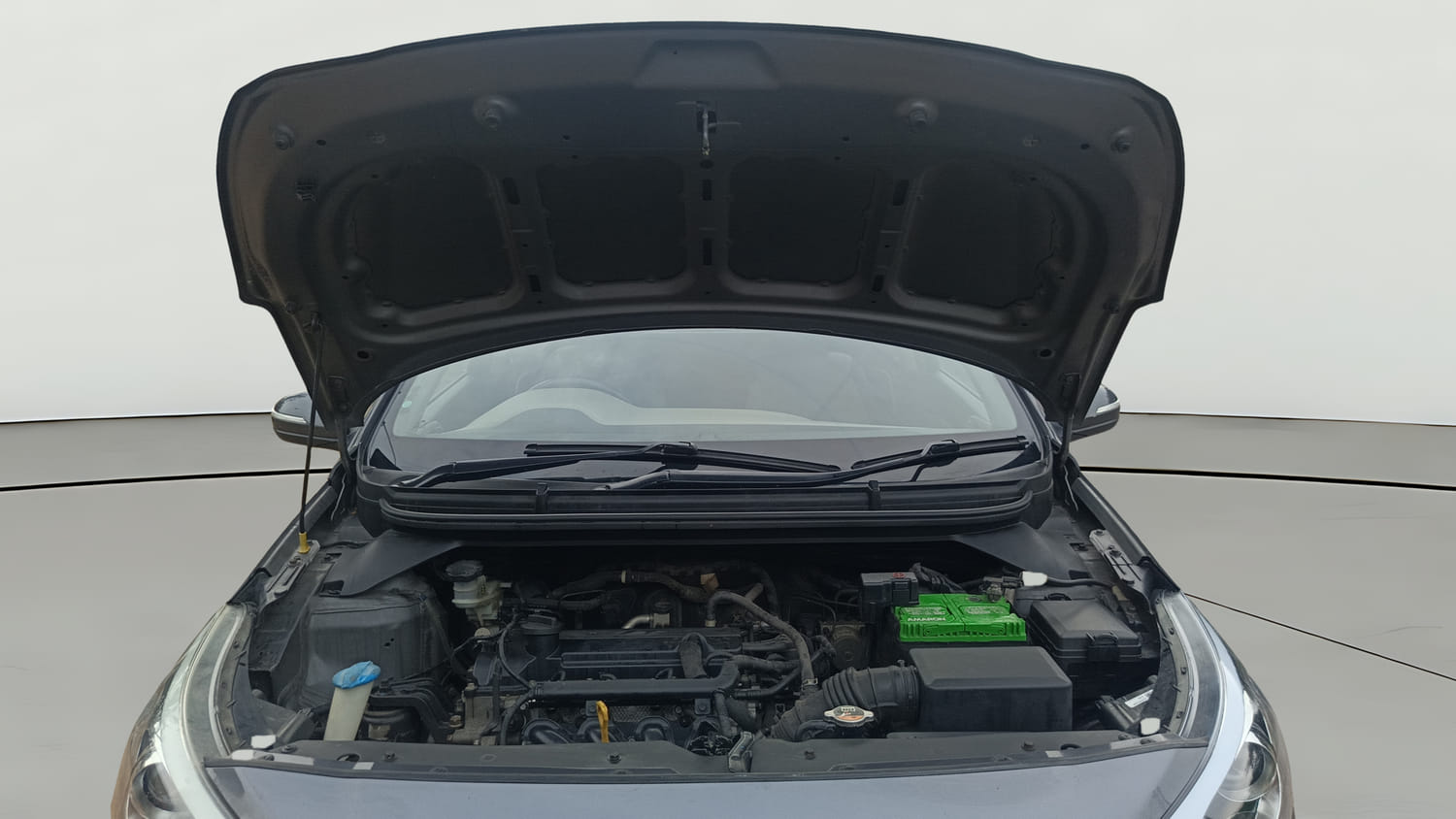 Used 2018 Hyundai Elite i20 Asta 1.2 Petrol Manual engine ENGINE & BONNET OPEN FRONT VIEW