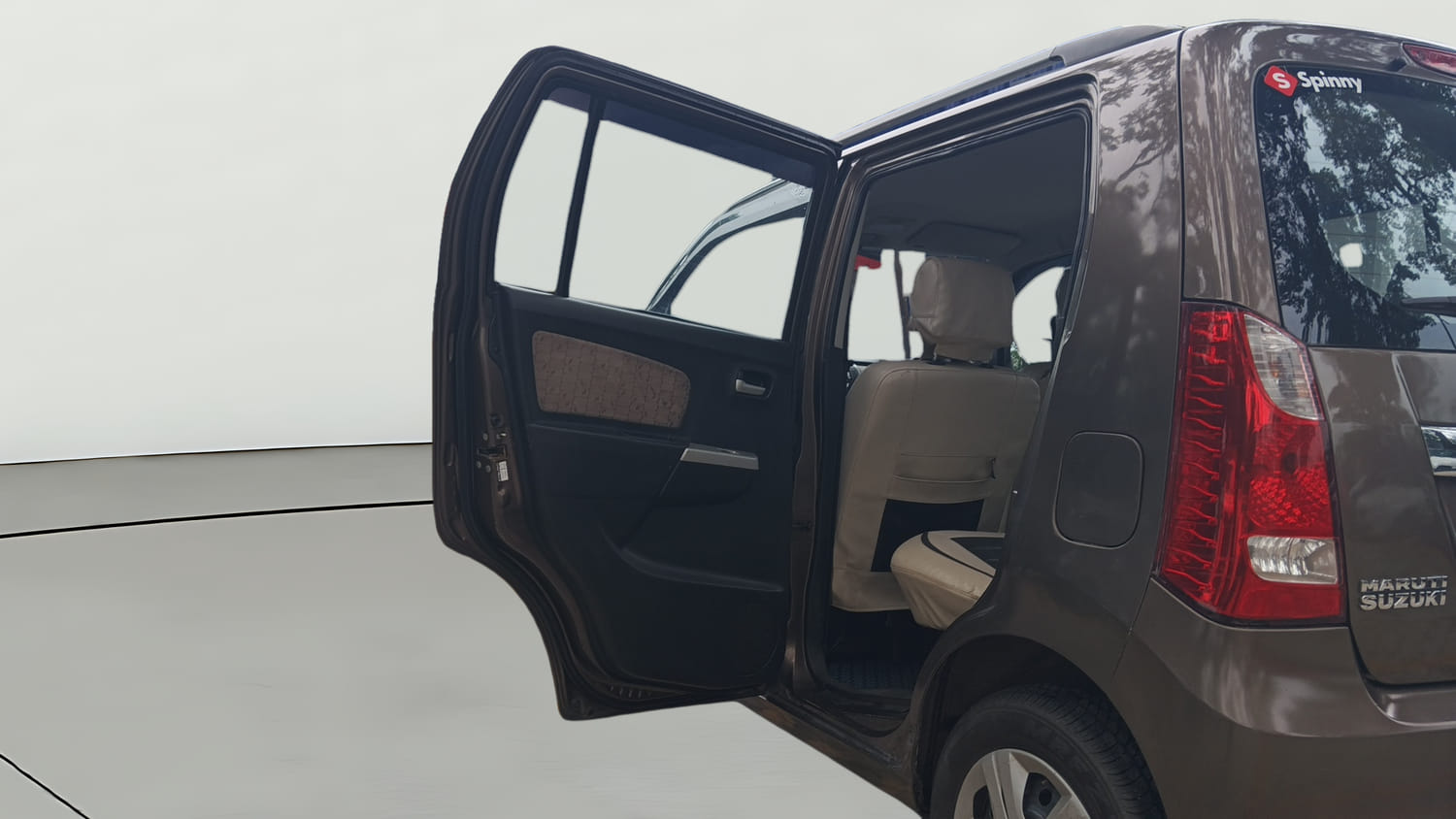 Used 2016 Maruti Suzuki Wagon R VXI Petrol Manual interior LEFT REAR DOOR OPEN VIEW