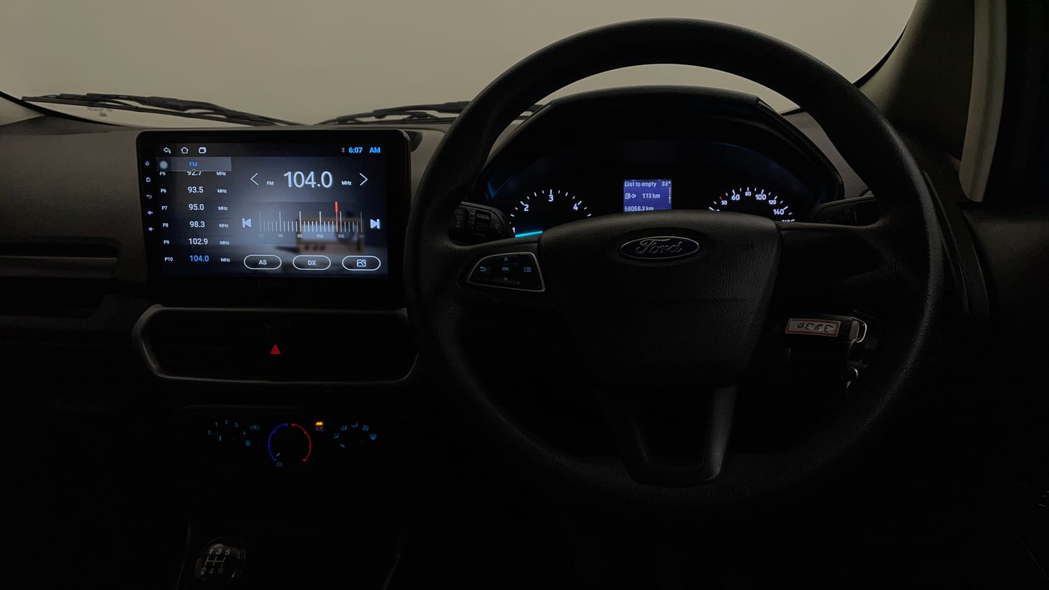 Used 2018 Ford EcoSport Ambiente 1.5L TDCi Diesel Manual interior STEERING VIEW