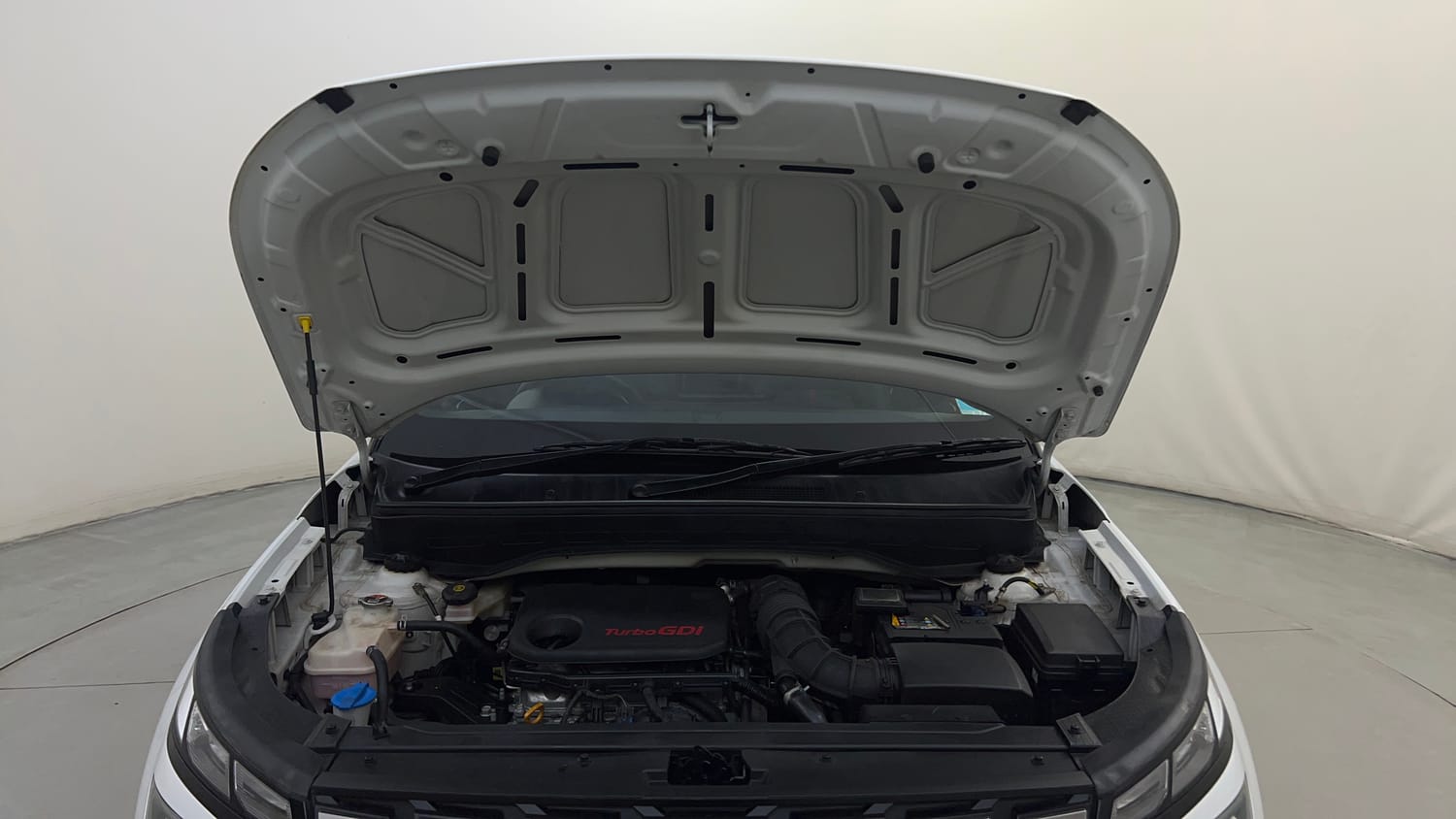 Used 2024 Hyundai Venue N-Line N8 DCT Petrol Automatic engine ENGINE & BONNET OPEN FRONT VIEW