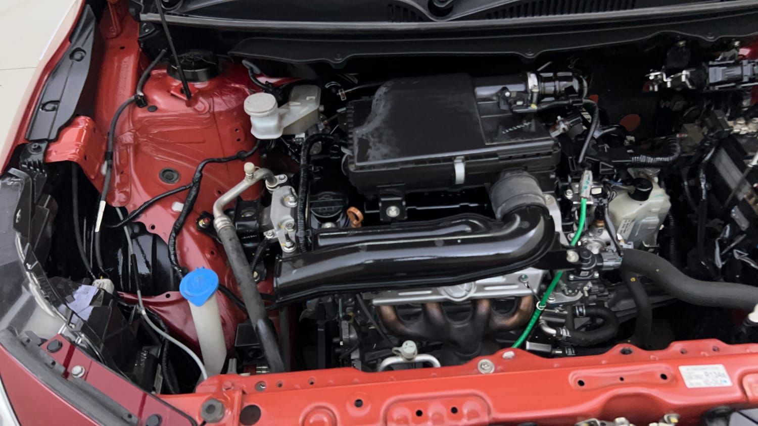 Used 2022 Maruti Suzuki Baleno Alpha AGS Petrol Automatic engine ENGINE RIGHT SIDE VIEW
