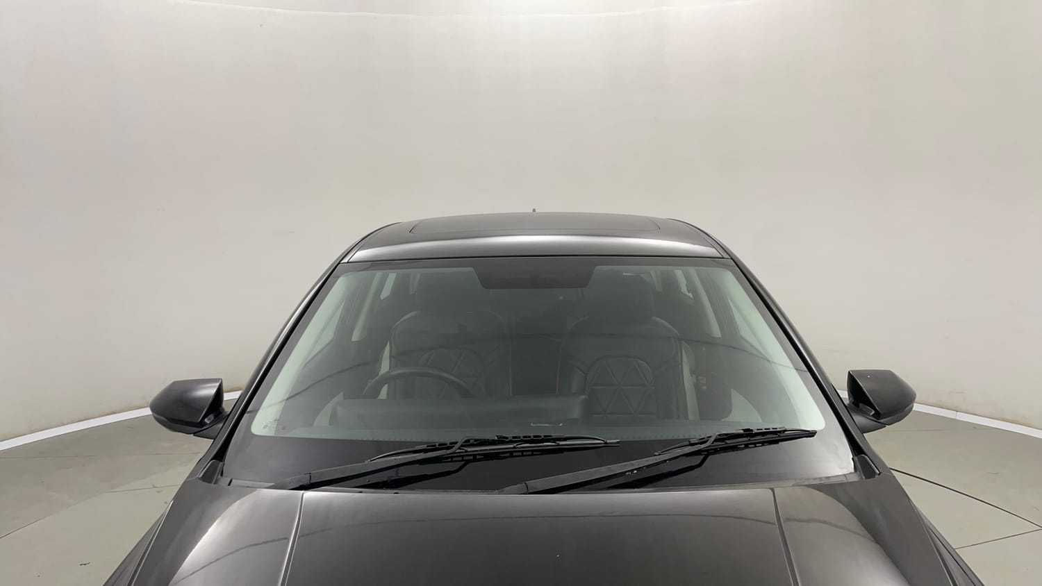 Used 2023 Hyundai Verna SX 1.5 Petrol IVT Petrol Automatic exterior FRONT WINDSHIELD VIEW