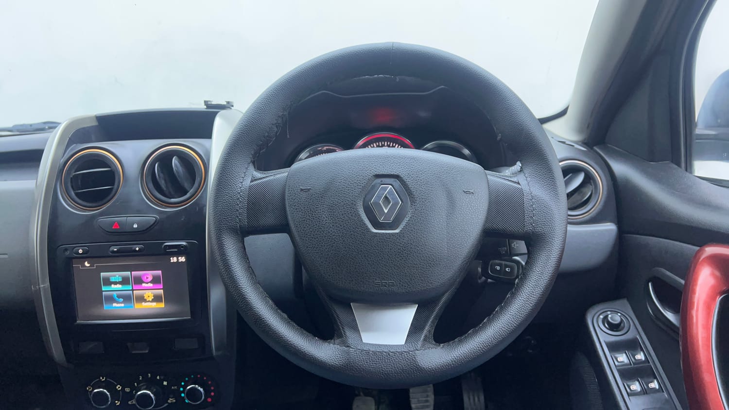 Used 2017 Renault Duster 85 PS RXS 4X2 MT Diesel Diesel Manual interior STEERING VIEW