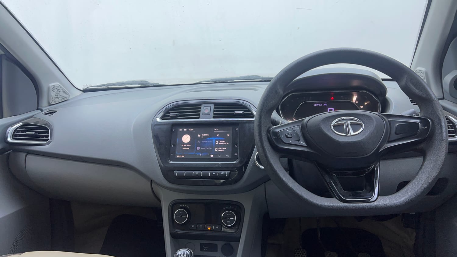 Used 2020 Tata Tigor XZ Plus Petrol Manual interior DASHBOARD VIEW