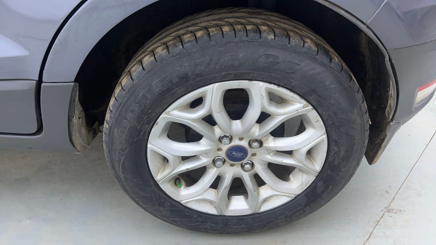 Used 2016 Ford EcoSport Titanium+ 1.5L TDCi Diesel Manual tyres LEFT REAR TYRE RIM VIEW