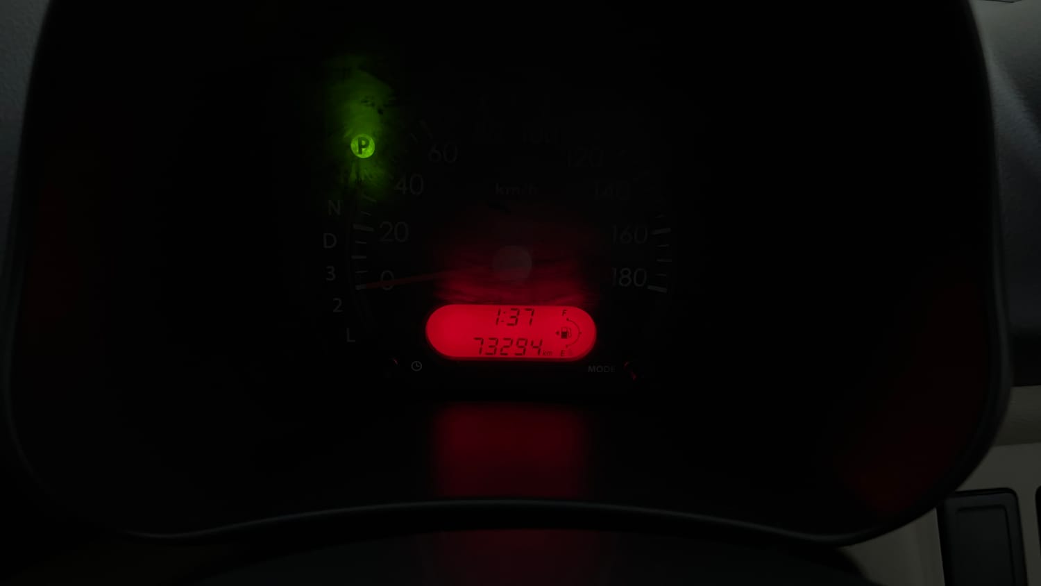 Used 2013 Maruti Suzuki A-Star Vxi (ABS) AT Petrol Automatic interior CLUSTERMETER VIEW