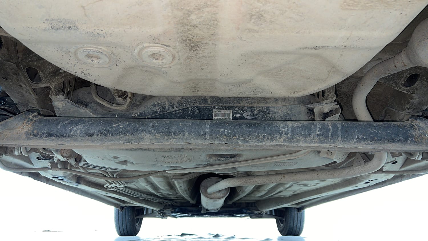 Used 2022 Maruti Suzuki Celerio VXi CNG Cng Manual extra REAR UNDERBODY VIEW (TAKEN FROM REAR)
