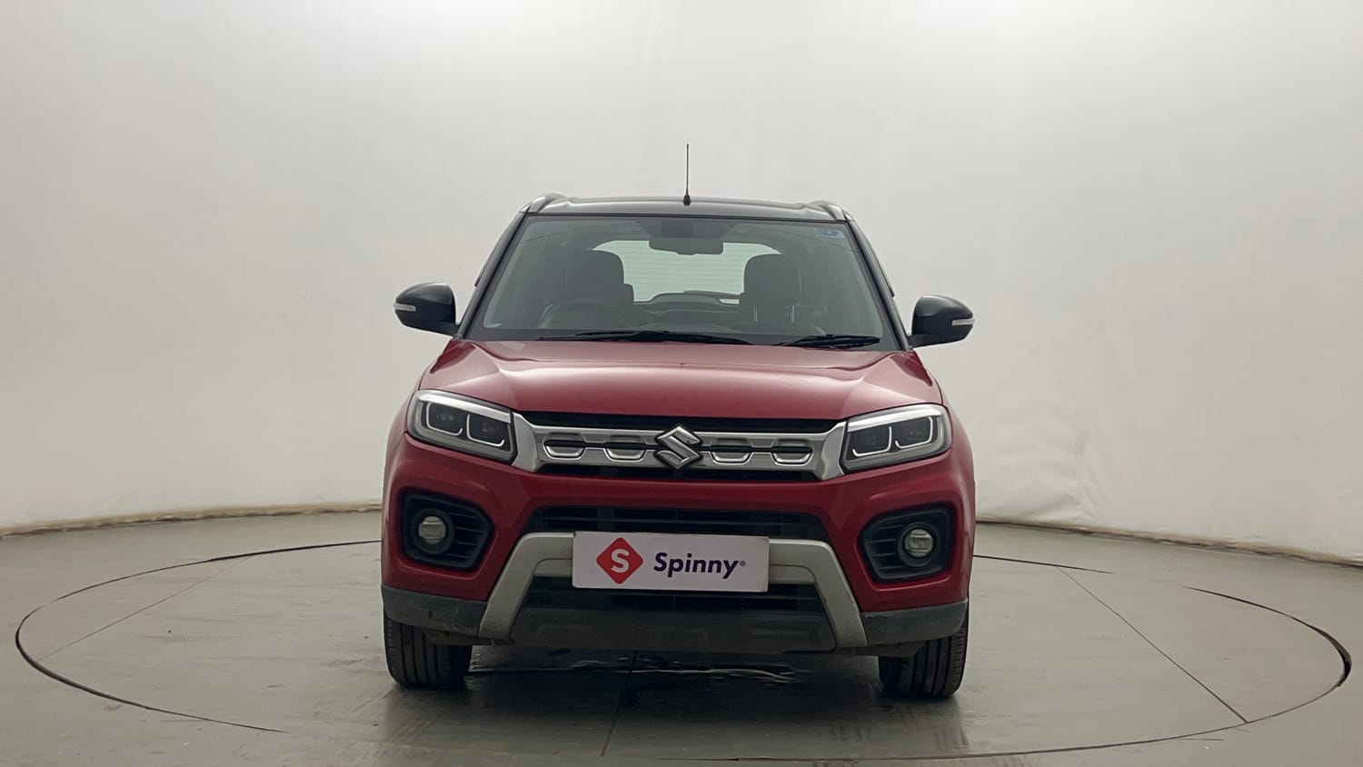 Used 2022 Maruti Suzuki Vitara Brezza [2020-2022] ZXI Plus Dual Tone Petrol Manual exterior FRONT VIEW